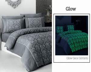 Однотонное постельное белье First Choice Glow