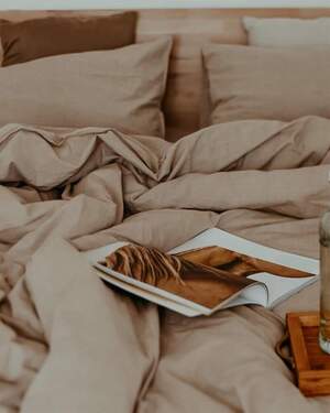Постельное белье хлопок LIMASSO OXFORD TAN STANDART