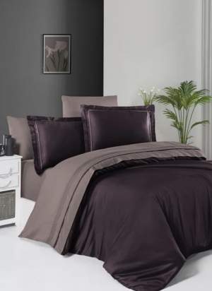 Постельное бельё First Choice Deluxe Satin Serenity Purple & Lilac
