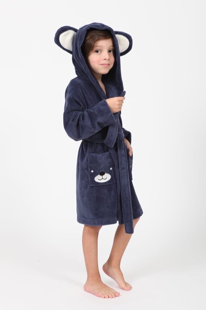 Детский махровый халат для мальчиков Nusa