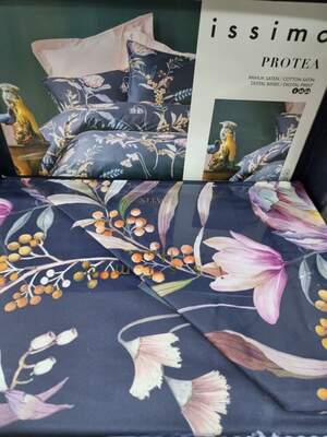 Семейное постельное белье сатин Issimo home Protea