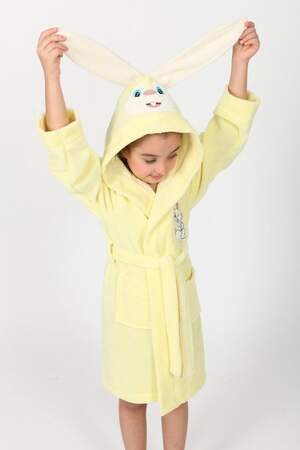 Дитячий махровий халат для дівчинки Nusa