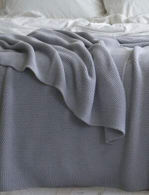 Покривало LA MODNO Corn Sky gray 220х240 Покривало LA MODNO Corn Sky gray 220х240