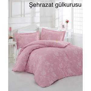 Сатиновое постельное белье Altinbasak Sehrazat gulkurusu