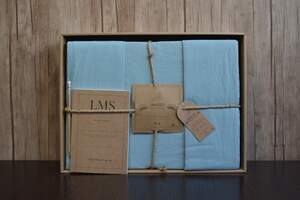 Постельное белье хлопок LIMASSO Mineral Blue