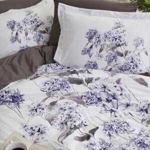 Постільна білизна First Choice 3D Satin Luanda Brown Євро