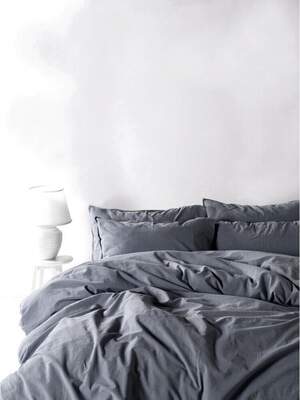 Постельное белье хлопок LIMASSO Natural Grey
