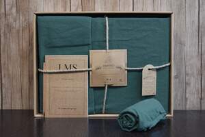 Постельное белье хлопок LIMASSO Dark Green