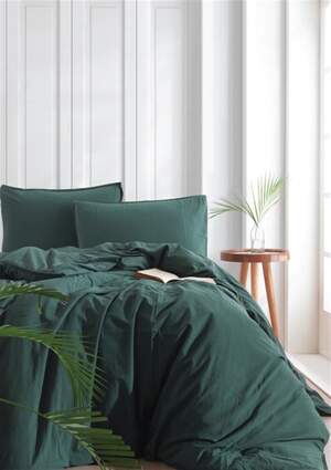Постільна білизна бавовна LIMASSO Dark Green