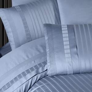 Сатиновое постельное белье First Choice Trend dusty blue