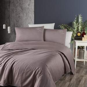Сатиновое постельное белье First Choice Timeless lilac