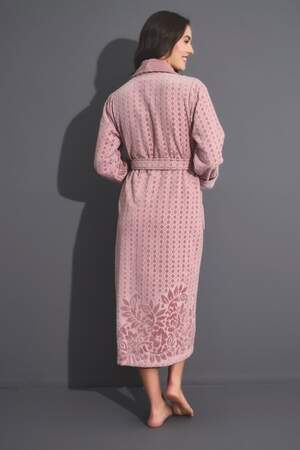 Махровий халат жіночий довгий Nusa 4280
