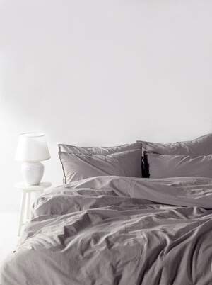 Полуторное постельное белье хлопок LIMASSO Opal Grey