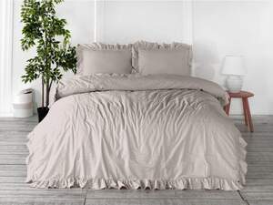 Постельное белье хлопок LIMASSO Natural Krem EXCLUSIVE