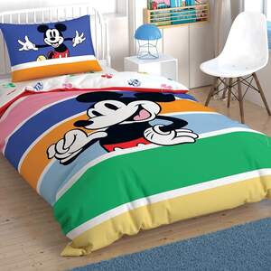 Детское постельное белье Tac Disney Mickey Mouse Rainbow