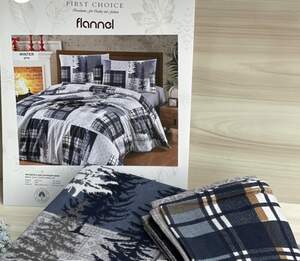 Фланелевое постельное белье First Choice Winter