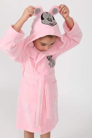 Детский махровый халат для девочек Nusa 33039