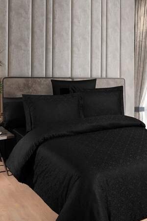 Постільна білизна із сатину First Choice Lamone Black