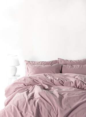Семейное постельное белье хлопок LIMASSO Natural Violet