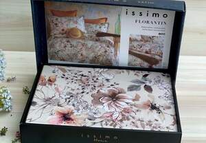 Сатиновое постельное белье Issimo home Florantin