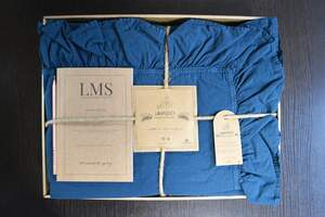 Полуторное постельное белье хлопок LIMASSO Dress Blue