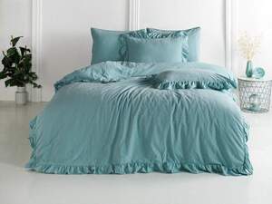 Семейное постельное белье хлопок LIMASSO Mineral Blue