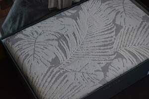 Велюрове покривало плед на ліжко Pupilla Filipin 220х240