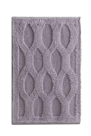 Полотенце коврик для ног Pavia Luzmila grey