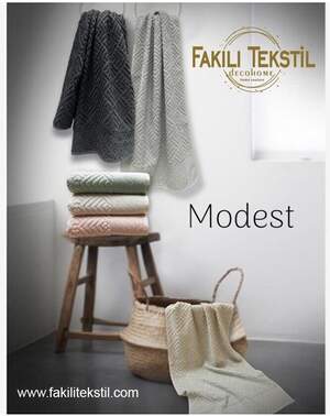 Набор махровых полотенец Fakili Tekstil Modest