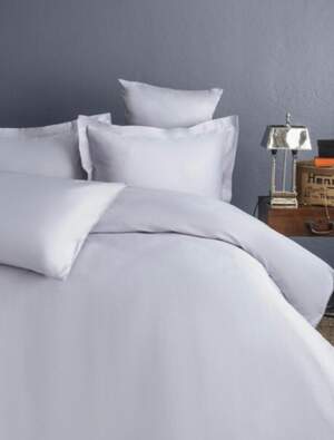 Полуторное постельное белье Сатин Issimo home Simply grey