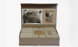 Постельное белье хлопок LIMASSO Bassin Oxford Tan