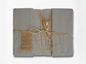 Постільна білизна бавовна La Maison Stonewashed 200 х 220 см Mariella Stone Постільна білизна бавовна La Maison Stonewashed 200 х 220 см Mariella Stone