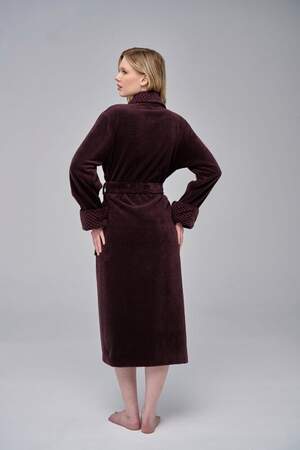Махровий жіночий халат Nusa 4377