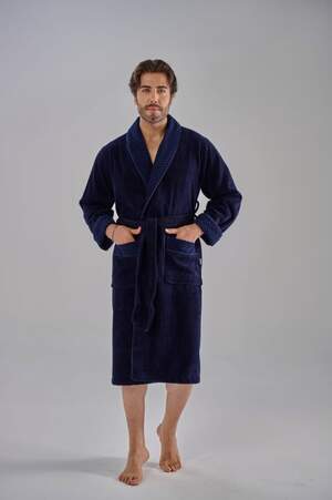 Халат махровый мужской длинный Nusa 1510