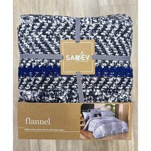 Фланелевое постельное белье Sarev Vio gri