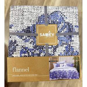 Фланелева постільна білизна Sarev Elfida mavi Фланелева постільна білизна Sarev Elfida mavi