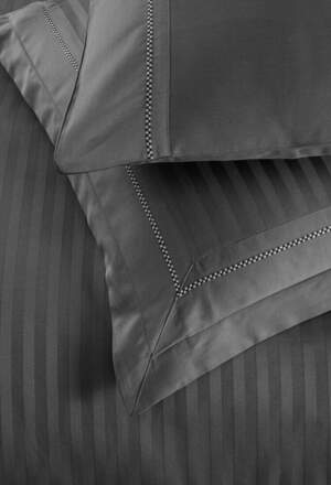 Сатиновое постельное белье La romano ORCELLA Grey