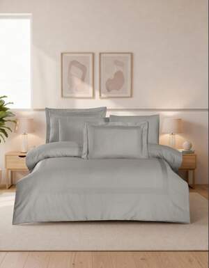 Сатиновое постельное белье La romano MONTOVA ASH