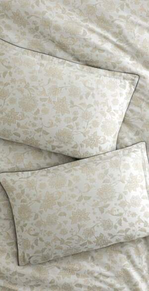 Сатиновое постельное белье La romano EDESA BEIGE