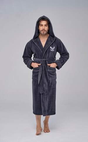 Махровый мужской халат Nusa 1520