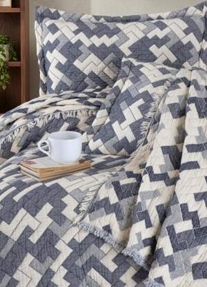 Муслінове покривало на ліжко First Choice Blooming 240х260