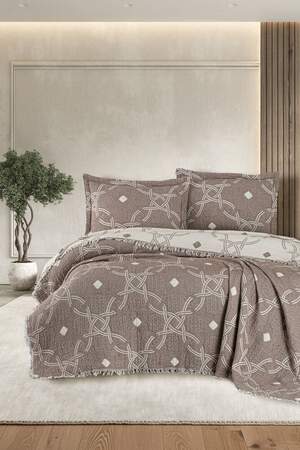 Муслиновое покрывало на кровать First Choice Blooming 240х260