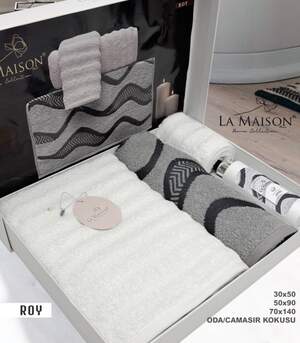 Набор махровых полотенец La Maison Roy с ароматом