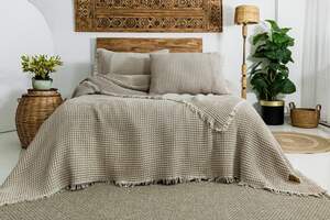 Вафельне покривало на ліжко Saheser Norah 240х260