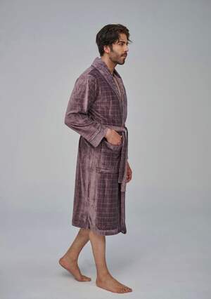 Чоловічий велюровий халат Nusa 26680