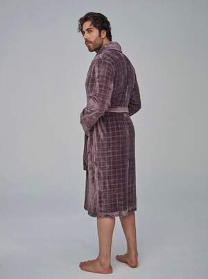 Чоловічий велюровий халат Nusa 26680