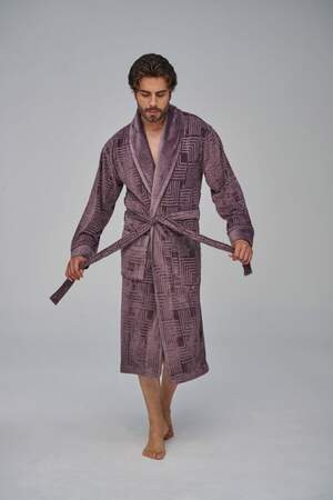 Чоловічий велюровий халат Nusa 26685