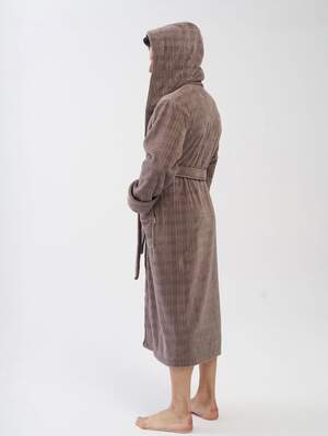 Чоловічий довгий махровий халат Nusa 1490