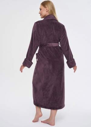 Жіночий довгий махровий халат Nusa 3883