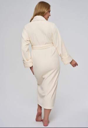 Жіночий довгий махровий халат Nusa 3883